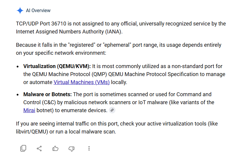 Port details