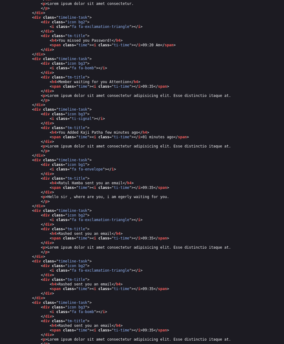 Page source